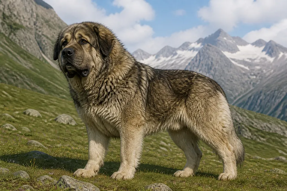阿尔卑斯獒犬 · 正面