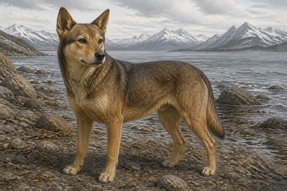 火地岛犬 · 正面
