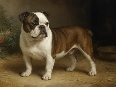 玩具斗牛犬