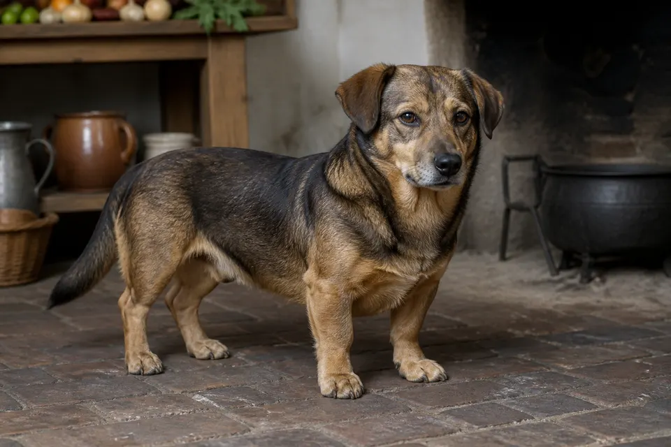 转叉犬 · 正面