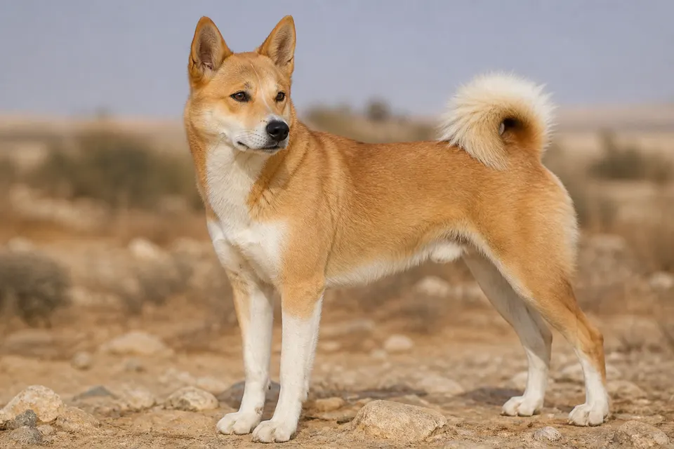 迦南犬 · 正面
