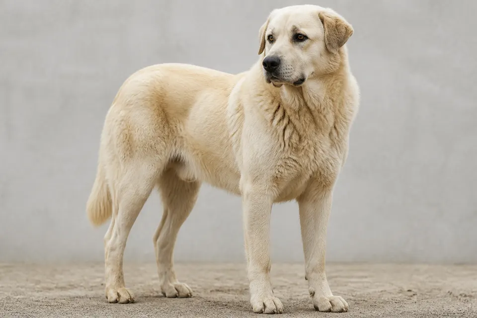 Macedonian Shepherd Dog Karaman犬 · 正面