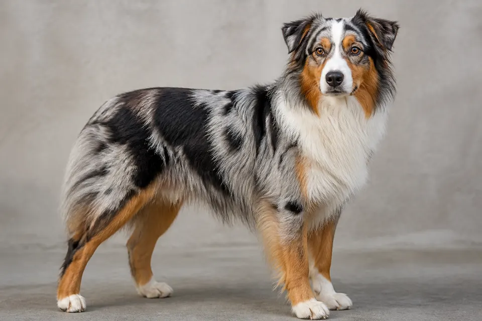 迷你美国牧羊犬 · 正面
