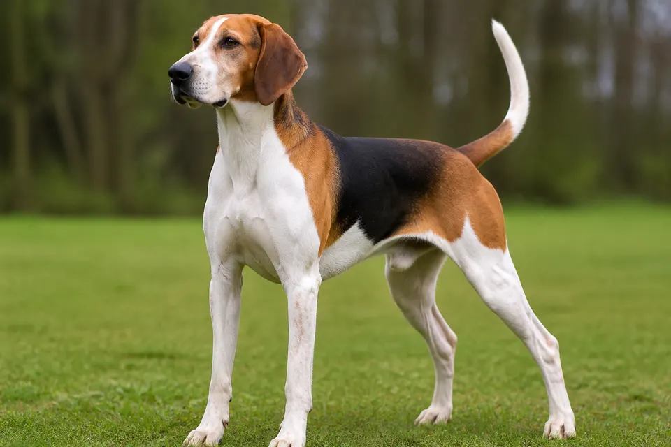 英国猎狐犬 · 正面