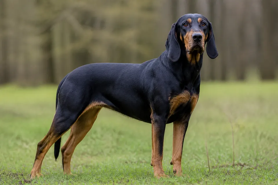 Polish Hound犬 · 正面