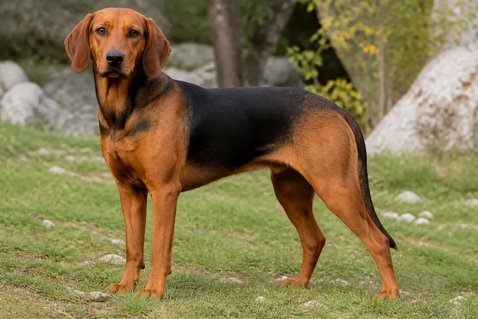 Serbian Hound犬 · 正面