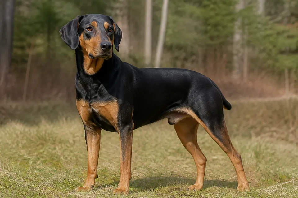 Smålandsstövare犬 · 正面