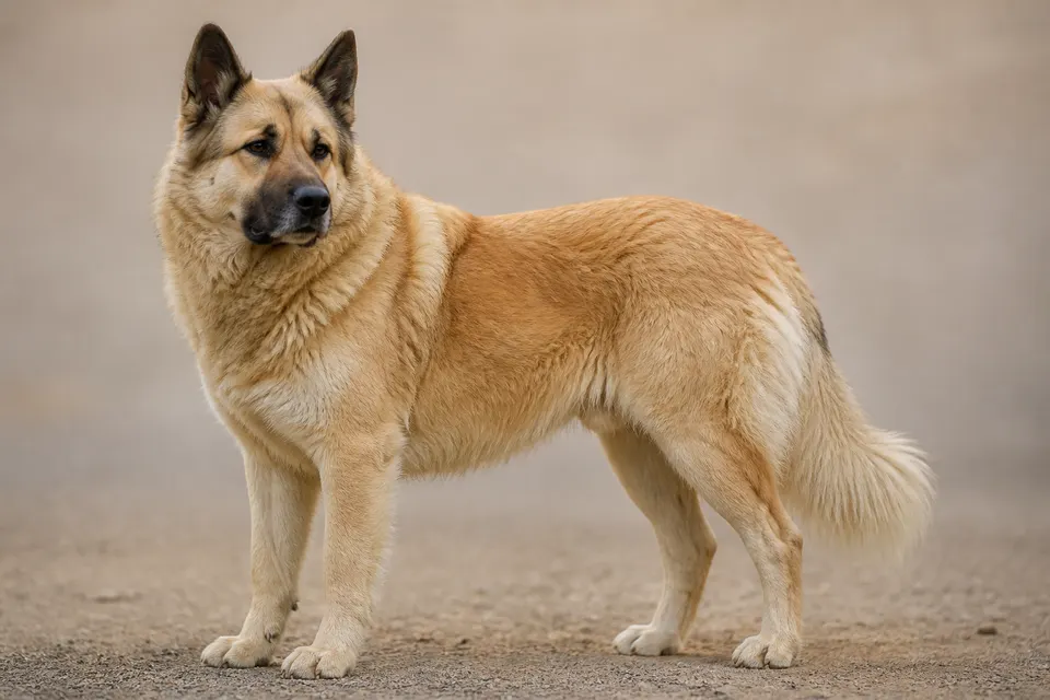 Atlas Mountain Dog (Aidi)犬 · 正面