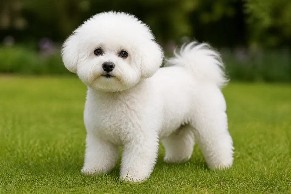 比熊犬 · 正面