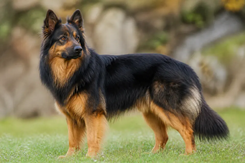 Bohemian Shepherd Dog犬 · 正面
