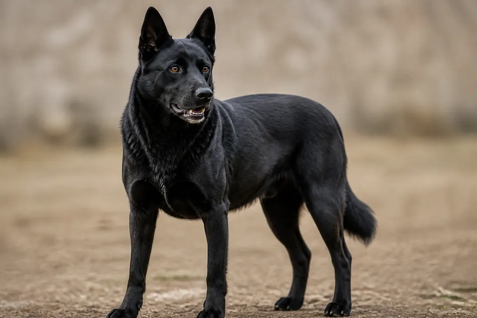 Majorca Shepherd Dog犬 · 正面