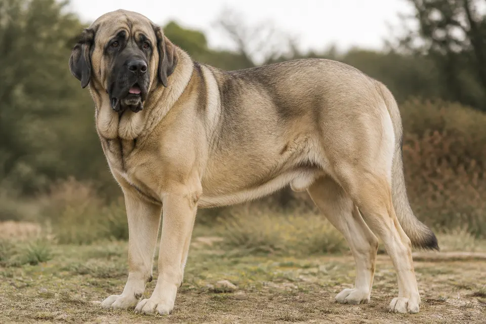 Transmontano Mastiff犬 · 正面