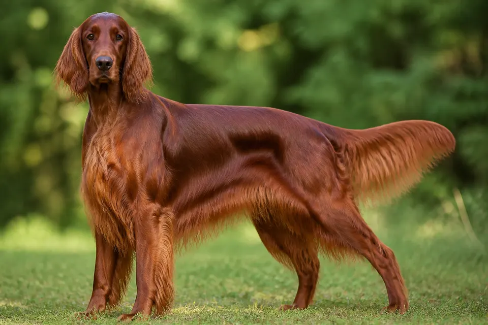 爱尔兰塞特犬 · 正面