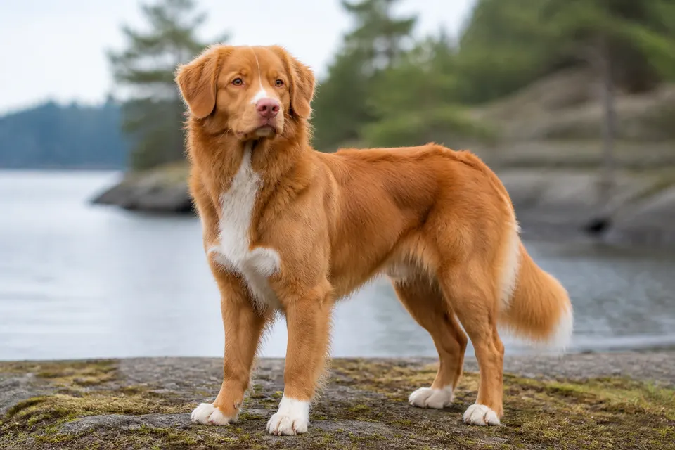 新斯科舍诱鸭寻回犬 · 正面