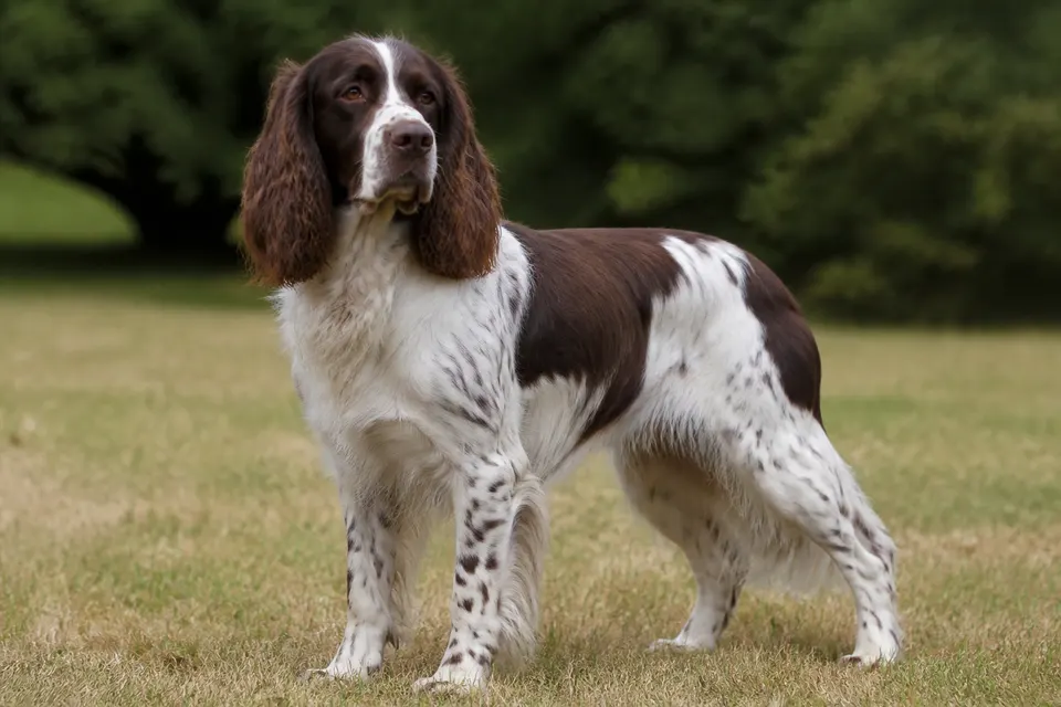 Pont-Audemer Spaniel犬 · 正面