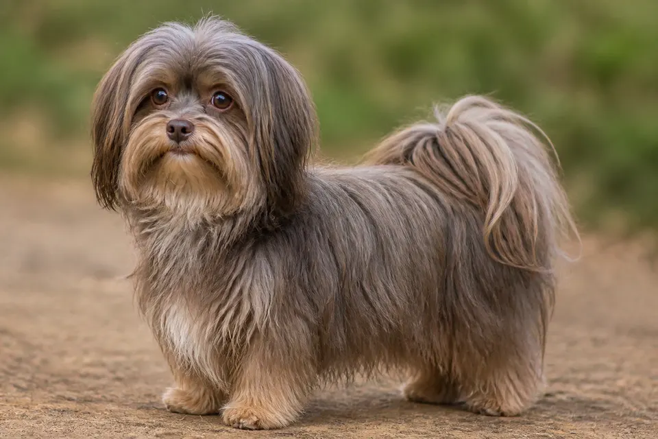 俄罗斯彩饰博洛尼亚犬 · 正面